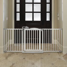 One (Option: Touch Gate II Wide in White)